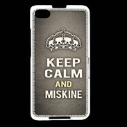 Coque Blackberry Z30 Keep Calm and Miskine Gris