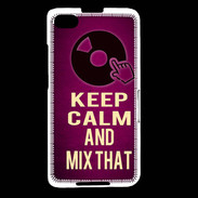 Coque Blackberry Z30 Keep Calm and Mix That Rose
