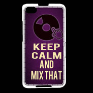 Coque Blackberry Z30 Keep Calm and Mix That Violet