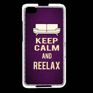 Coque Blackberry Z30 Keep Calm and Reelax Violet