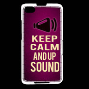 Coque Blackberry Z30 Keep Calm and Up Sound Rose