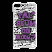Coque Blackberry Z30 Ta l'seum ou bien Violet
