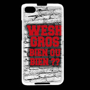 Coque Blackberry Z30 Wesh Gros Rouge