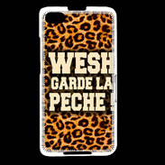 Coque Blackberry Z30 Wesh garde la pèche Léopard