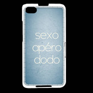 Coque Blackberry Z30 Sexo Apéro Dodo Bleu ZG