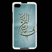 Coque Blackberry Z30 Islam D Turquoise