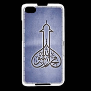 Coque Blackberry Z30 Islam E Bleu