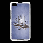 Coque Blackberry Z30 Islam J bleu