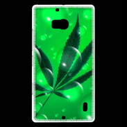 Coque Nokia Lumia 930 Cannabis Effet bulle verte