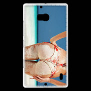 Coque Nokia Lumia 930 Belle fesse sur la plage