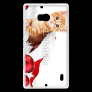 Coque Nokia Lumia 930 Chaton Noël
