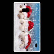 Coque Nokia Lumia 930 3 chatons Noël