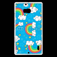 Coque Nokia Lumia 930 Ciel Rainbow