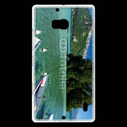 Coque Nokia Lumia 930 Barques sur le lac d'Annecy