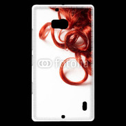 Coque Nokia Lumia 930 Coiffure Cheveux bouclés rouges