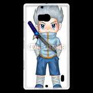 Coque Nokia Lumia 930 Chibi style illustration of a superhero 2