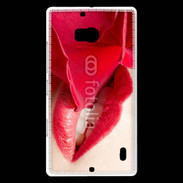 Coque Nokia Lumia 930 Rose et bouche