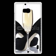 Coque Nokia Lumia 930 coupe de champagne talons aiguilles 