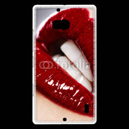 Coque Nokia Lumia 930 Bouche fatale rouge