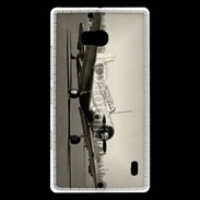 Coque Nokia Lumia 930 Avion T6 noir et blanc