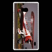 Coque Nokia Lumia 930 Biplan blanc et rouge