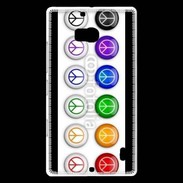 Coque Nokia Lumia 930 Love and peace 5