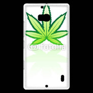 Coque Nokia Lumia 930 Feuille de cannabis 2