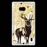 Coque Nokia Lumia 930 Illustration de cerf 5