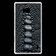 Coque Nokia Lumia 930 Effet crocodile noir