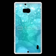 Coque Nokia Lumia 930 Fond bulles bleus
