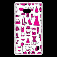 Coque Nokia Lumia 930 Fond fashion rose