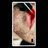 Coque Nokia Lumia 930 bouche homme rouge