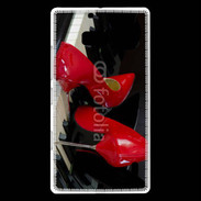 Coque Nokia Lumia 930 Escarpins rouges sur piano