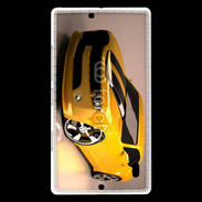 Coque Nokia Lumia 930 Belle voiture jaune et noire
