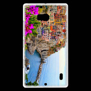 Coque Nokia Lumia 930 Cote italienne fleurie