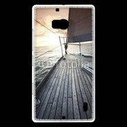 Coque Nokia Lumia 930 Voilier au couché du soleil