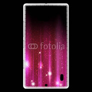 Coque Nokia Lumia 930 Rideau rose à strass