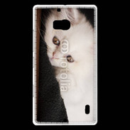 Coque Nokia Lumia 930 Chat persan blanc 5