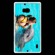 Coque Nokia Lumia 930 Bisou de dauphin