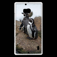 Coque Nokia Lumia 930 2 pingouins