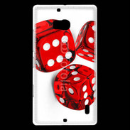 Coque Nokia Lumia 930 Jeu de dés rouges