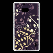 Coque Nokia Lumia 930 Illustration de dés noirs
