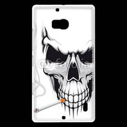 Coque Nokia Lumia 930 Tête de mort fumeur