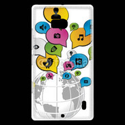 Coque Nokia Lumia 930 Réseau social 2