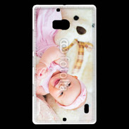 Coque Nokia Lumia 930 Sourire de bébé en rose