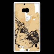 Coque Nokia Lumia 930 Illustration trompettiste 