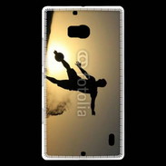 Coque Nokia Lumia 930 beach soccer couché du soleil