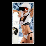 Coque Nokia Lumia 930 Charme et snowboard