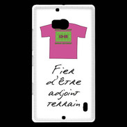 Coque Nokia Lumia 930 Bonus offensif-Défensif Adjoint terrain Blanc