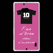 Coque Nokia Lumia 930 Demi d'ouverture Bonus offensif-défensif Rose 2